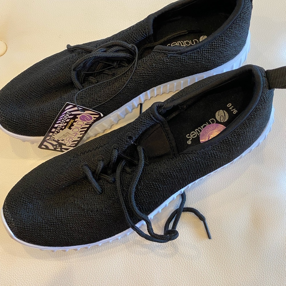New black sneakers